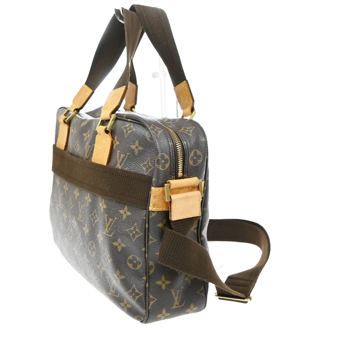 LOUIS VUITTON Sac Bosphore 2Way Hand Bag Monogram Leather Brown M40043 73SA095