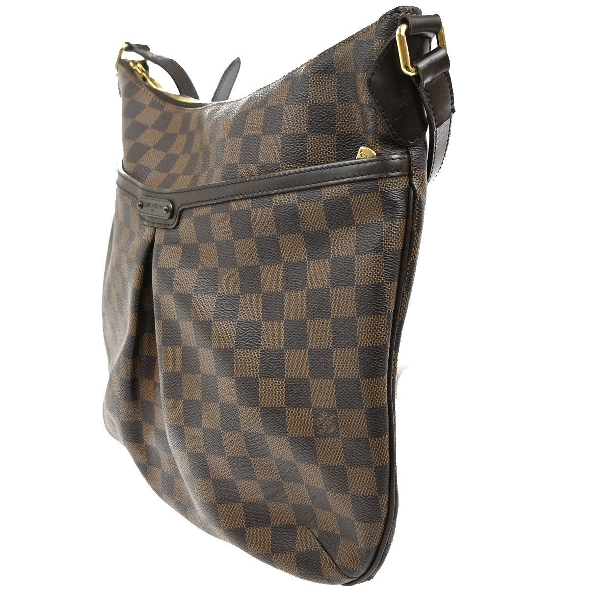 LOUIS VUITTON Bloomsbury GM Shoulder Bag Damier Leather Brown N42250 96KC226