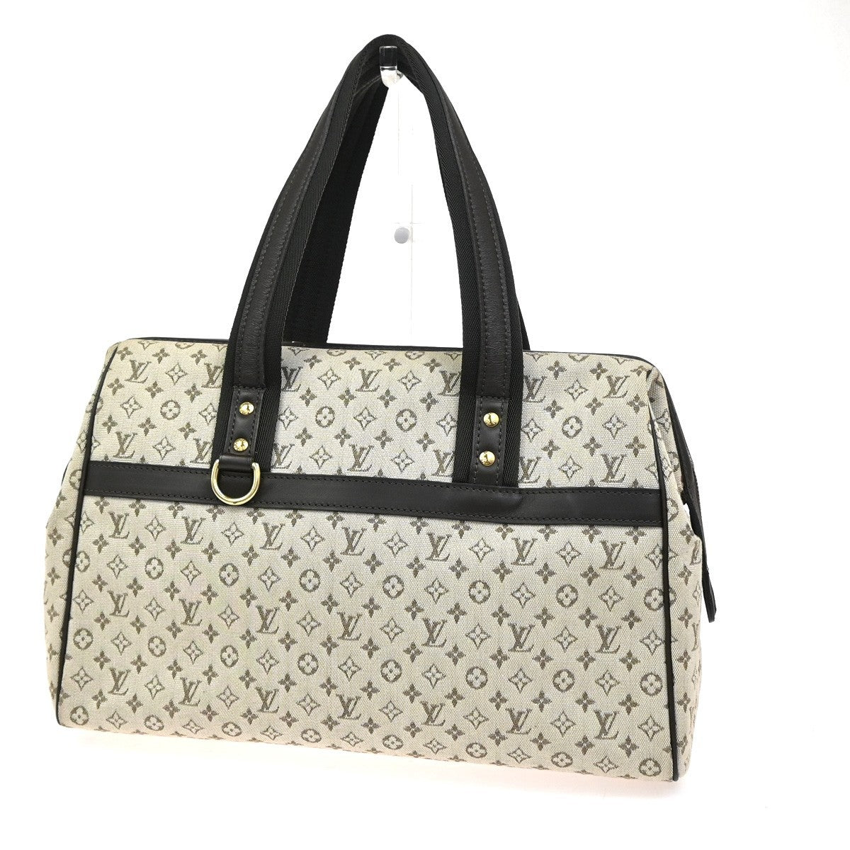 LOUIS VUITTON Josephine GM Hand Bag Monogram Mini Canvas Leather M92310 35ZA355
