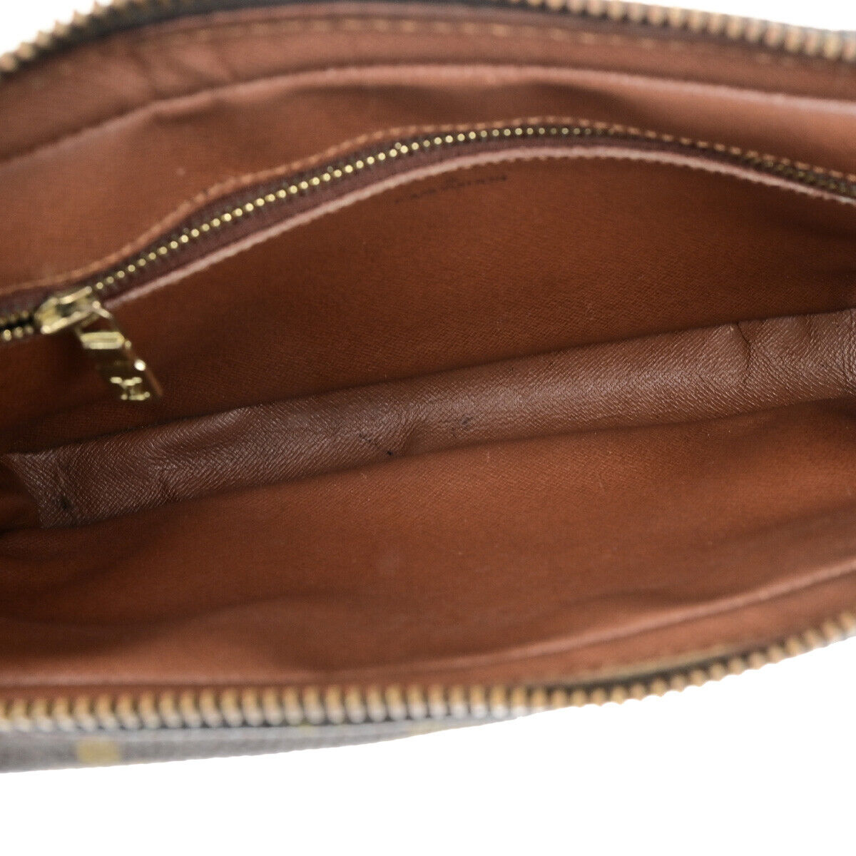 LOUIS VUITTON Marly Dragonne GM Clutch Hand Bag Monogram Brown M51825 61YG503