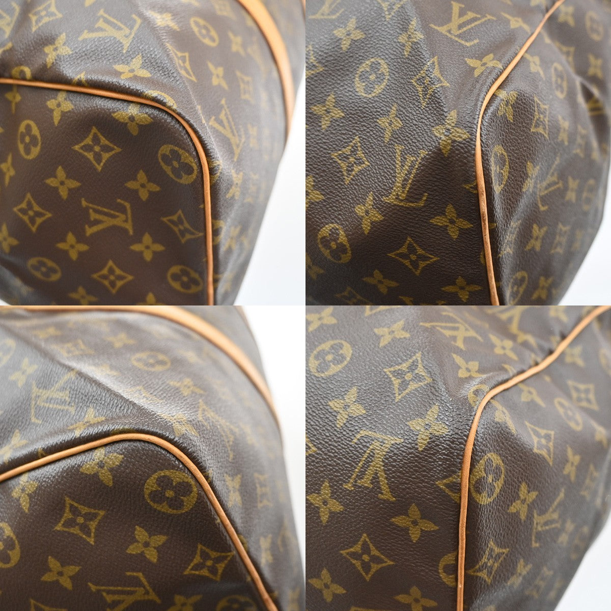 LOUIS VUITTON Sac Souple 45 Travel Hand Bag Monogram Leather BN M41624 72CA982