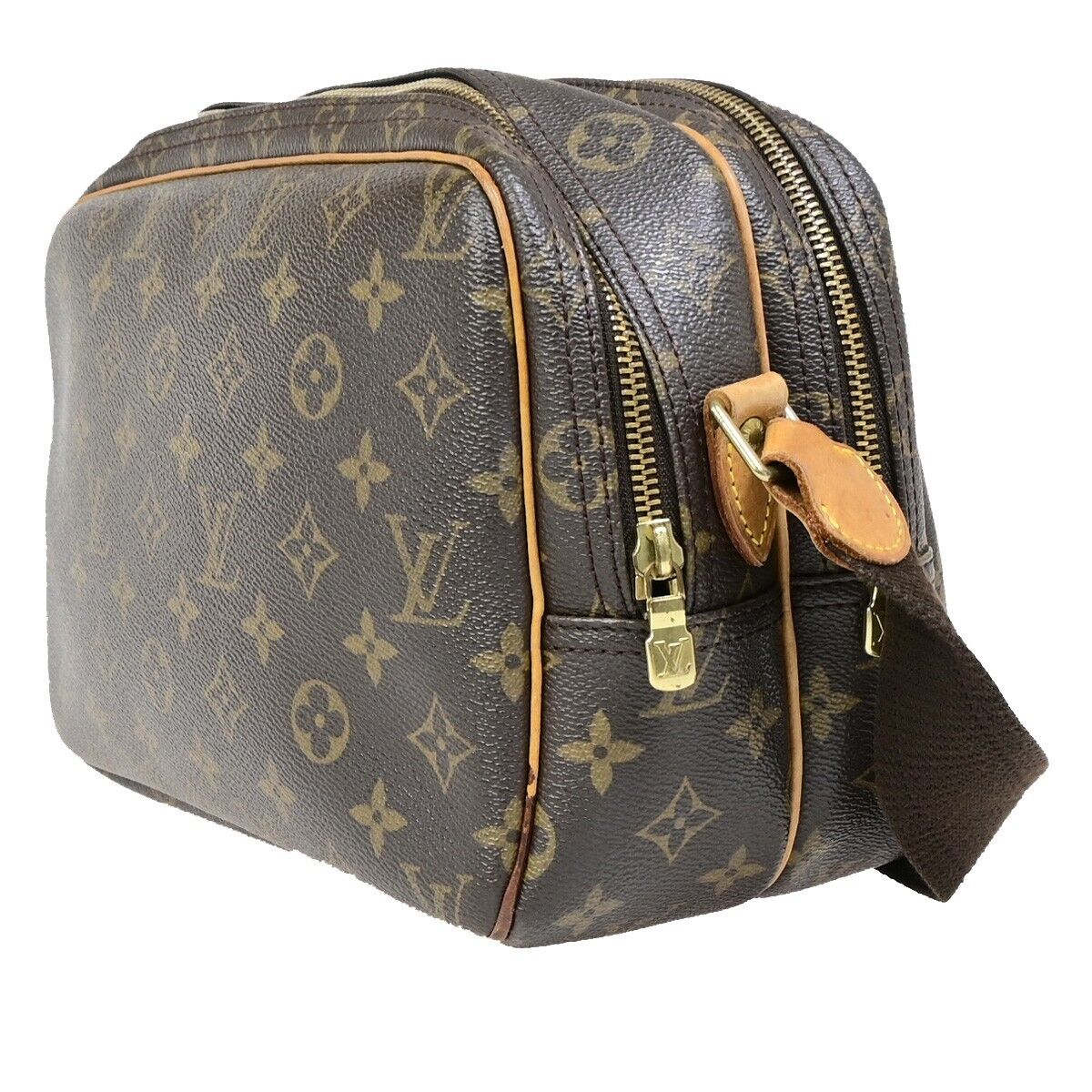 LOUIS VUITTON Reporter PM Crossbody Shoulder Bag Monogram Leather M45254 85EB582