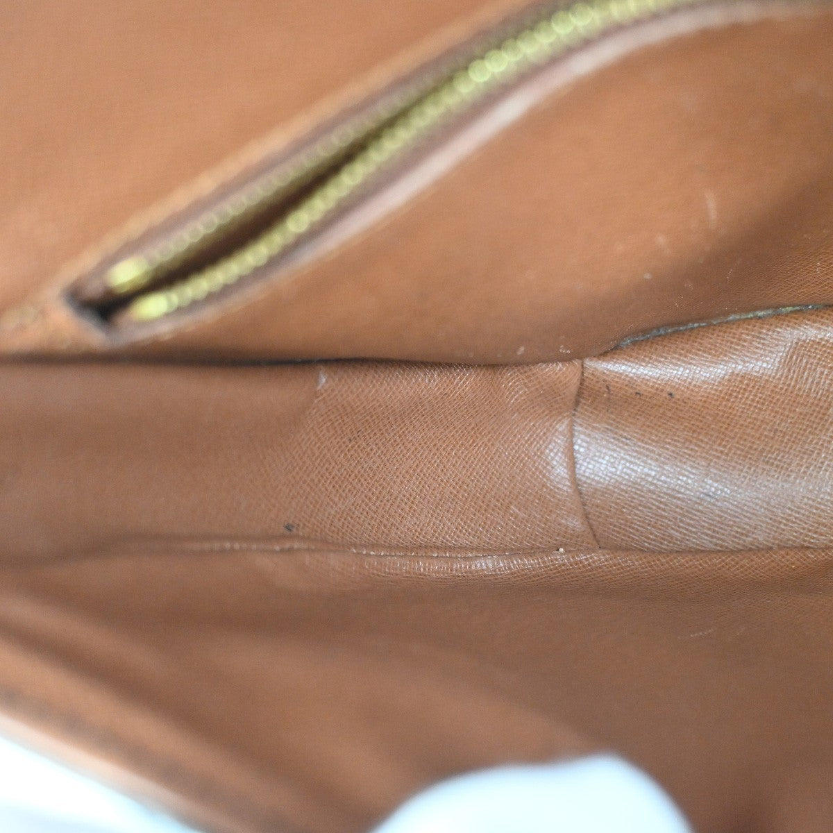 LOUIS VUITTONI Chantilly MM Shoulder Bag Monogram Leather Brown M51233 65AA213