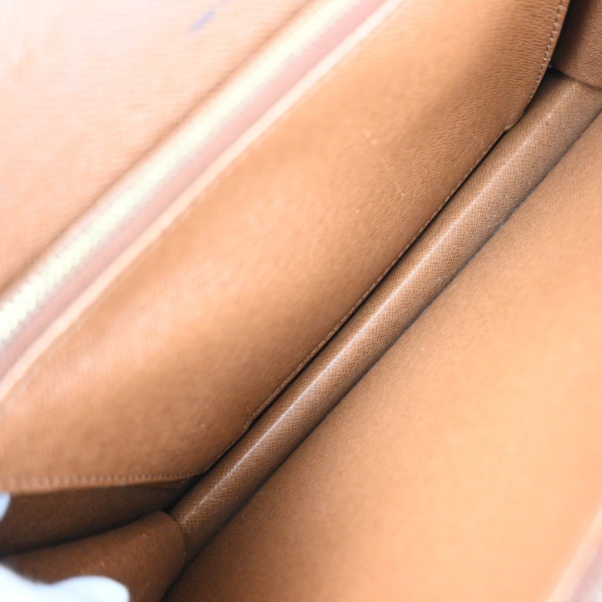 LOUIS VUITTON Concorde Hand Bag Monogram Leather Brown France M51190 88CA976