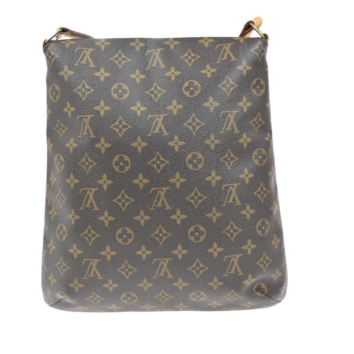 LOUIS VUITTON Musette Shoulder Bag Monogram Leather Brown France M51256 84MA248
