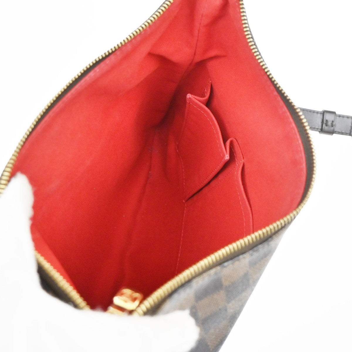 LOUIS VUITTON Bloomsbury PM Shoulder Bag Damier Leather Brown N42251 28MA049