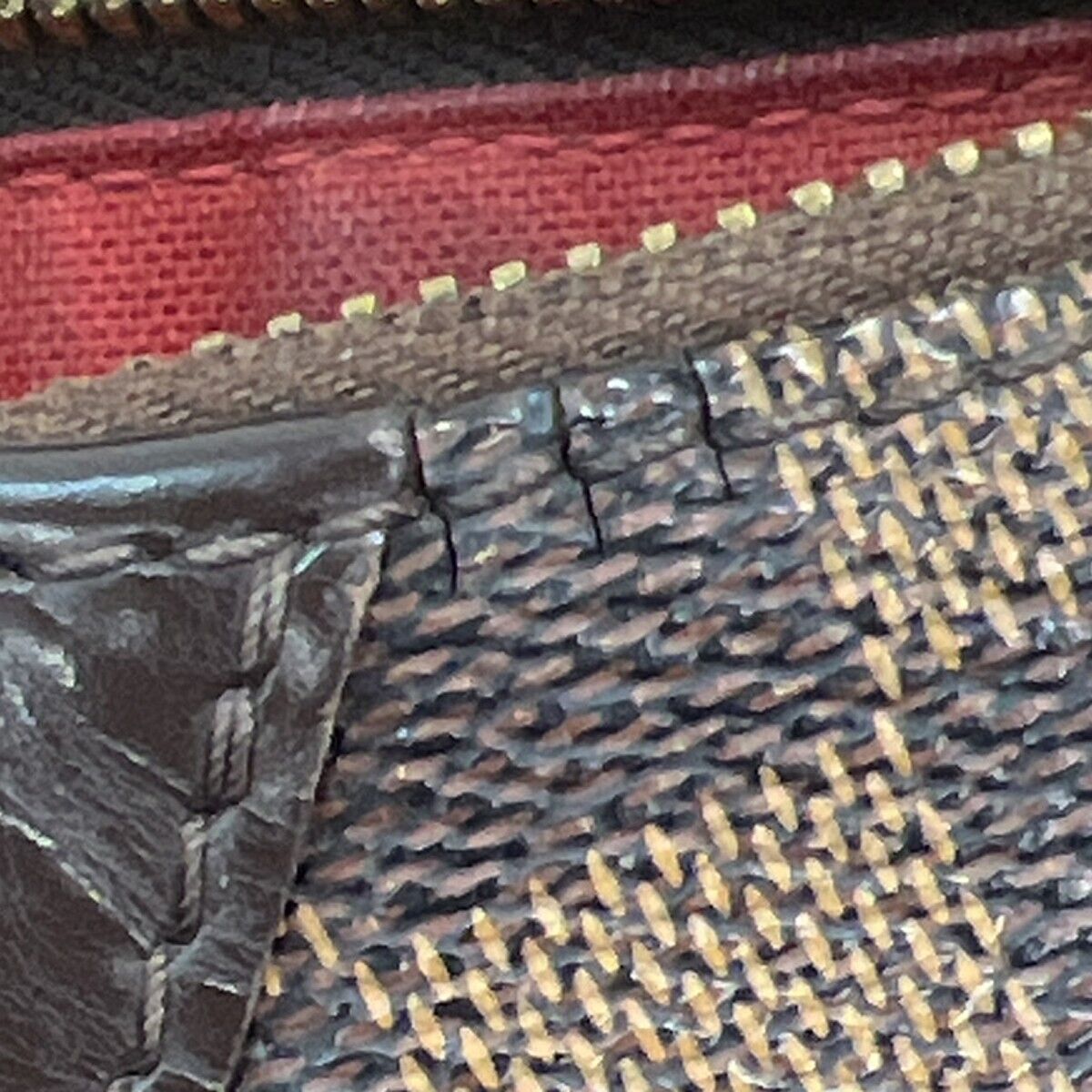 LOUIS VUITTON  Westminster GM Shoulder Bag Damier Ebene Leather N41103 73SJ586
