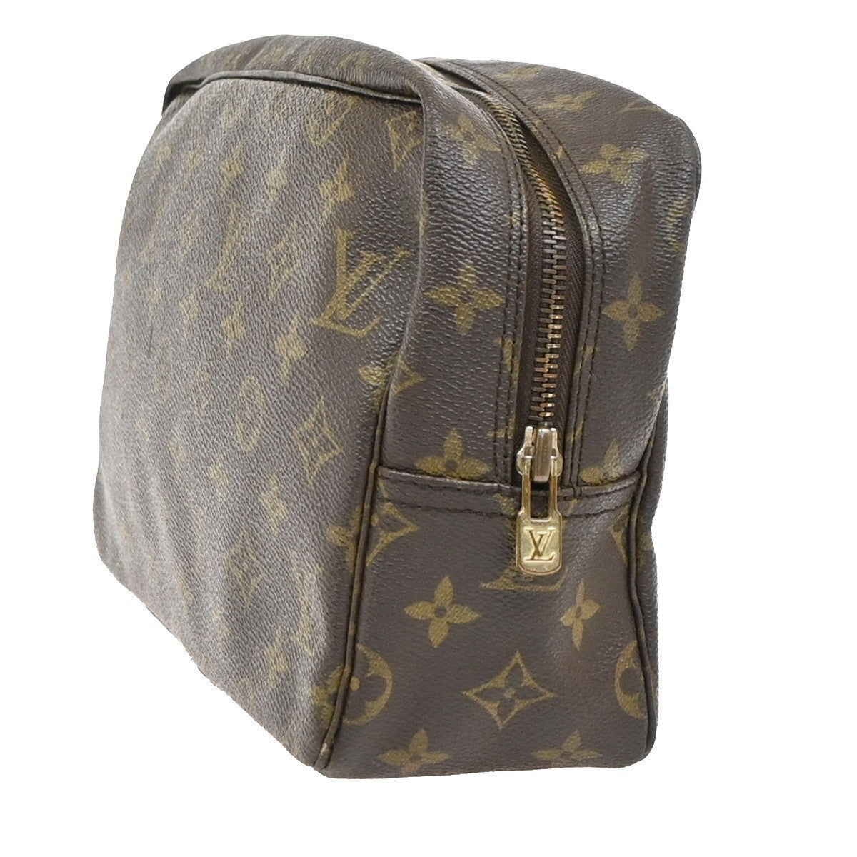 LOUIS VUITTON Trousse Toilette 28 Clutch Hand Bag Monogram Brown M47522 66PA052