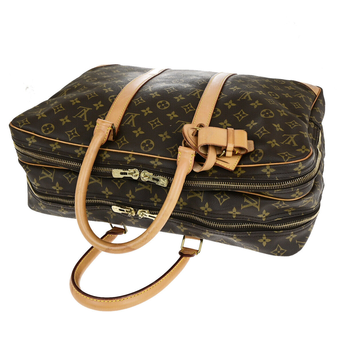 LOUIS VUITTON Sac 48 Heures Travel Hand Bag Monogram Leather BN M41383 32YG588