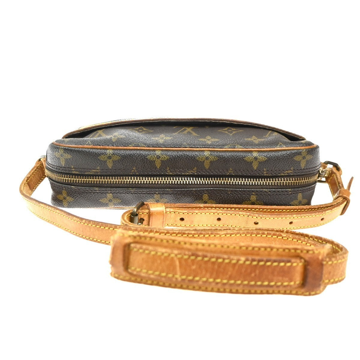 LOUIS VUITTON Trocadero 24 Shoulder Bag Monogram Leather Brown M51276 35MA357