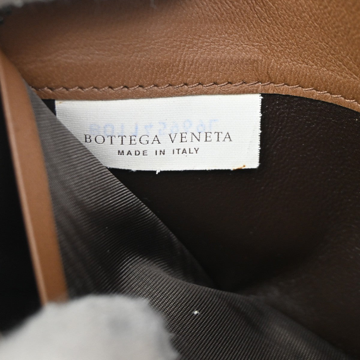 BOTTEGA VENETA Logo Intrecciato Zippy Long Wallet Embossing Leather BN 67DA286