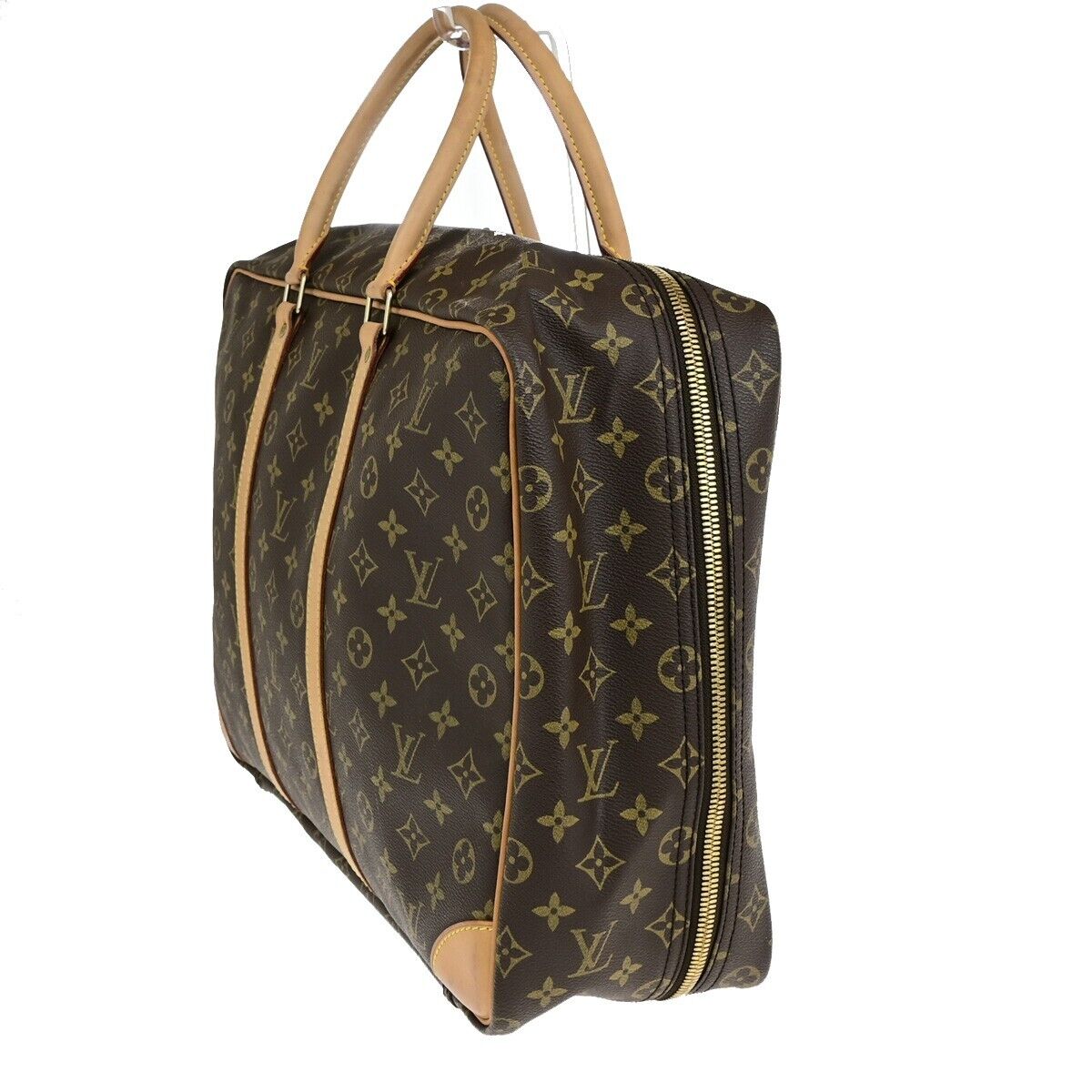 LOUIS VUITTON Sirius 45 Travel Hand Bag Monogram Leather Brown M41408 78YG609