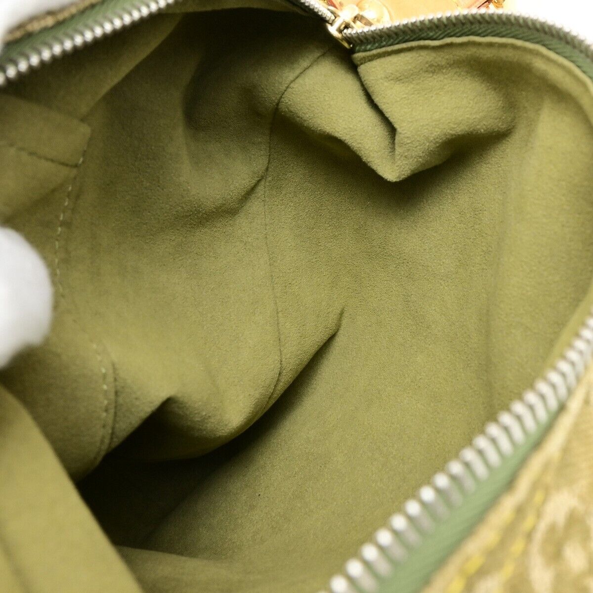 LOUIS VUITTON Baggy PM Shoulder Bag Monogram Denim Leather GN M95213 653RK693