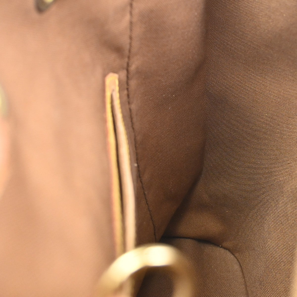 LOUIS VUITTON Montsouris MM Backpack Bag Monogram Leather Brown M51136 77CA673