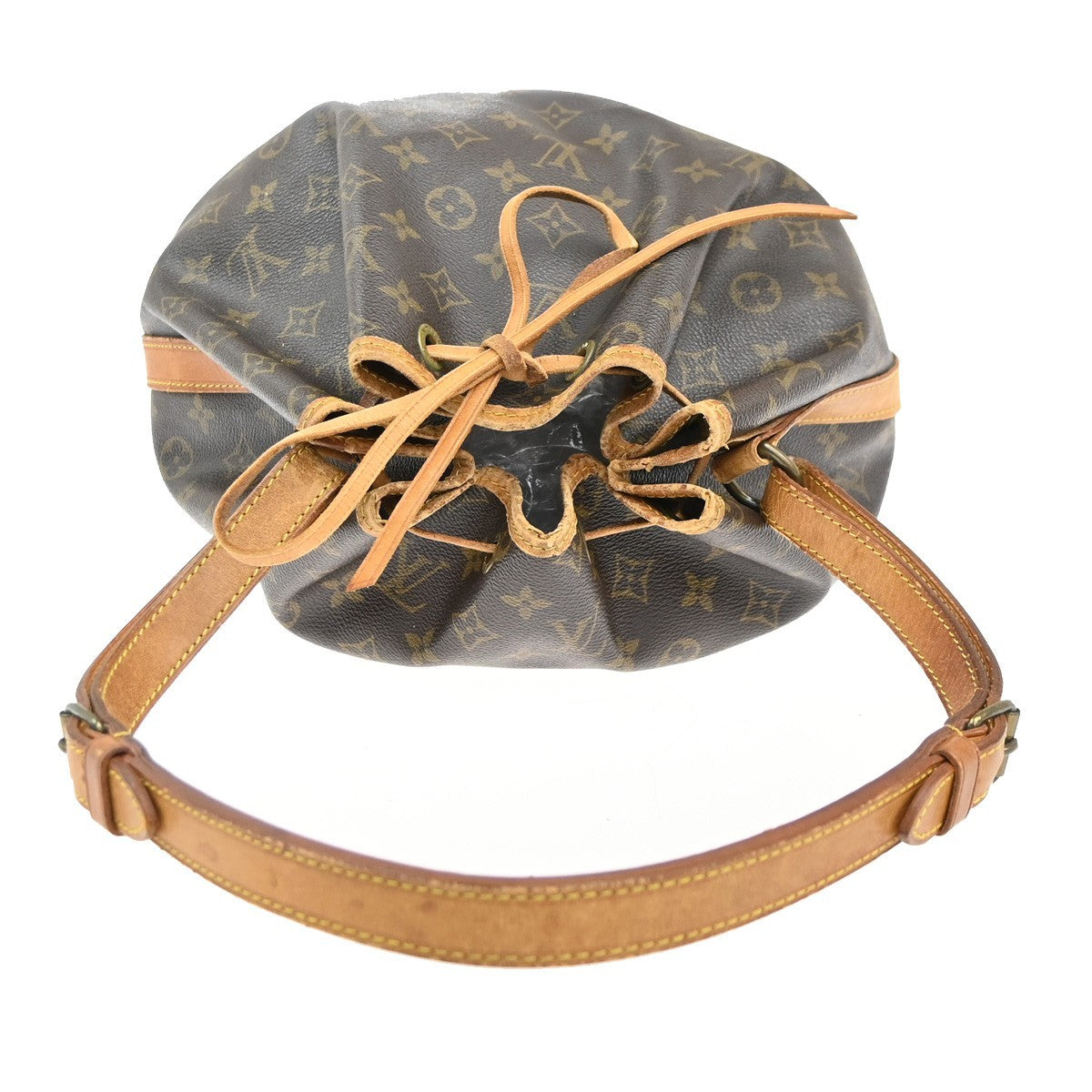 LOUIS VUITTON Noe GM Drawstring Shoulder Bag Monogram Leather BN M42224 38MA247