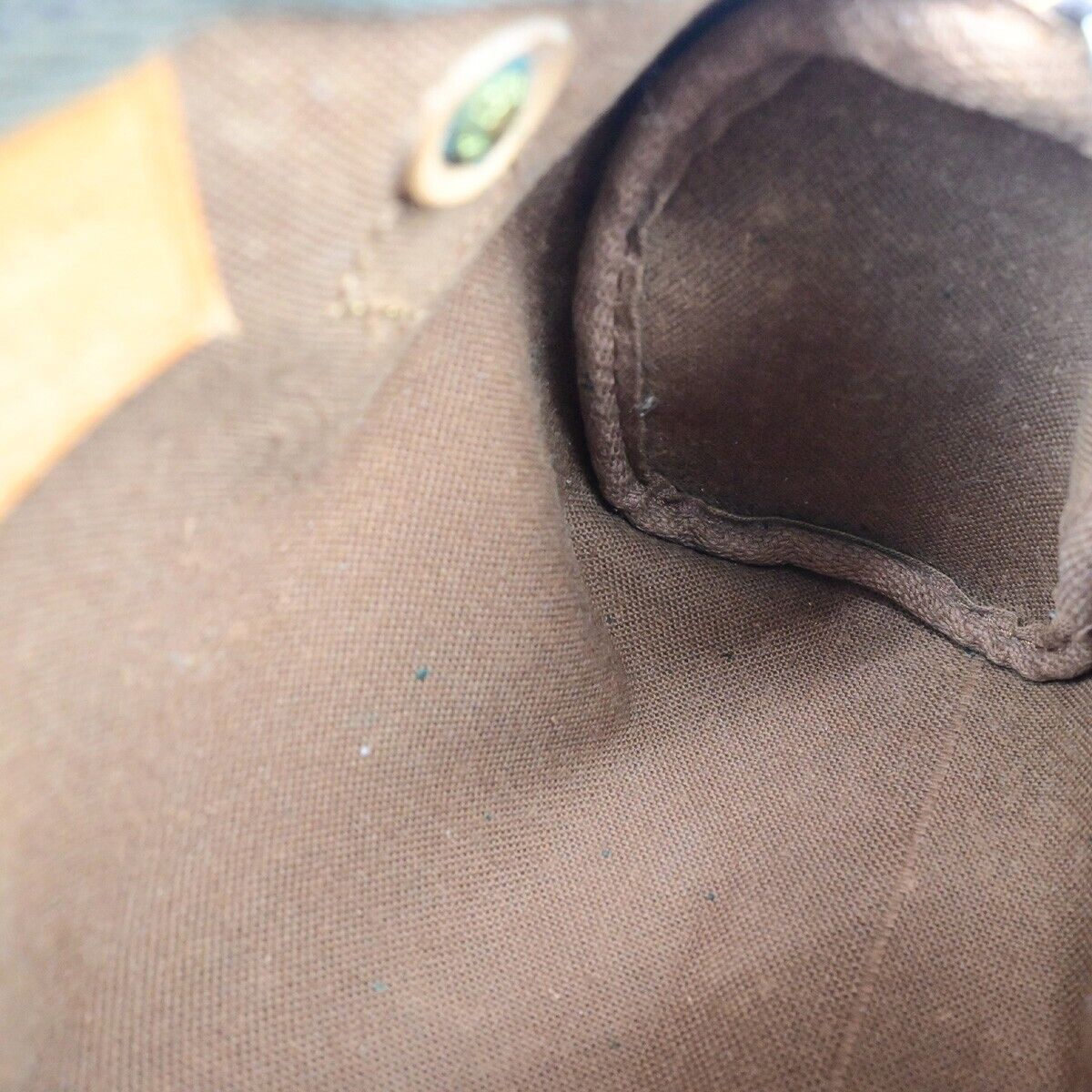 LOUIS VUITTON Mini Speedy Hand Bag Monogram Leather Brown France M41534 79EC996