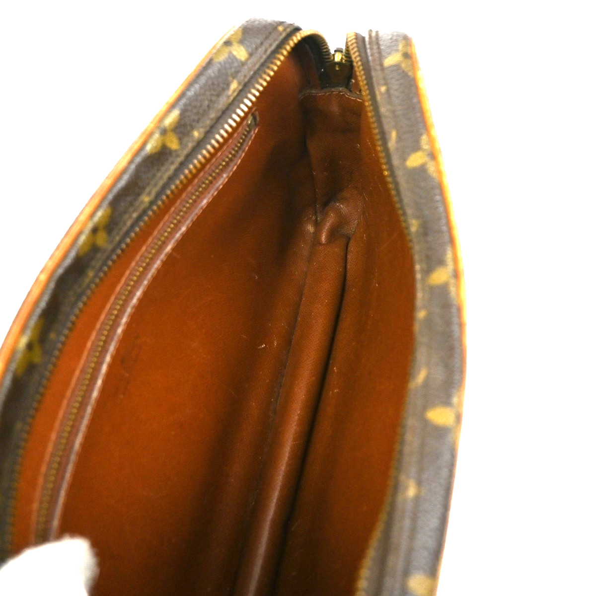 LOUIS VUITTON Marly Dragonne GM Clutch Hand Bag Monogram Brown M51825 67KC022