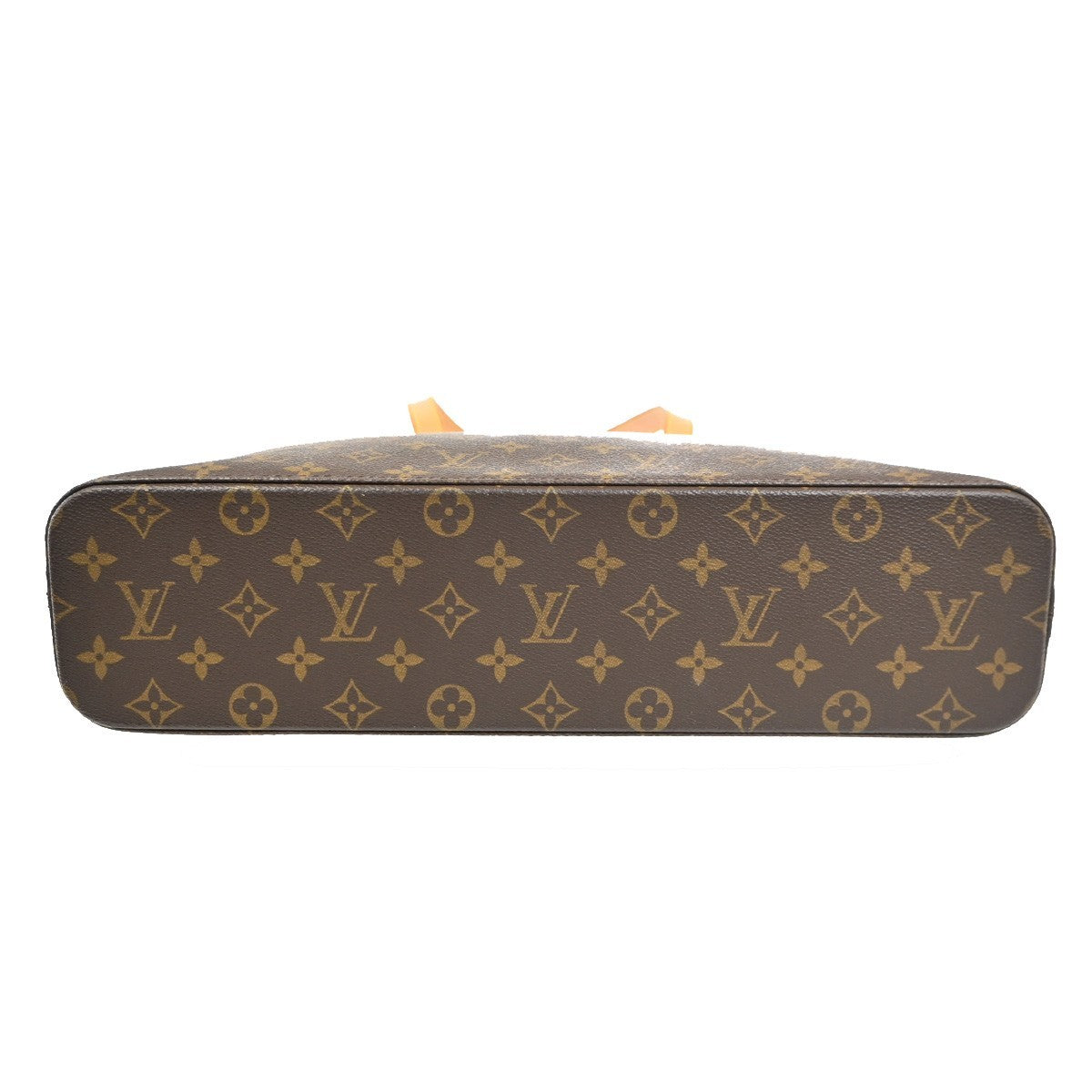 LOUIS VUITTON Logo Luco Shoulder Tote Bag Monogram Leather Brown M51155 16PA121