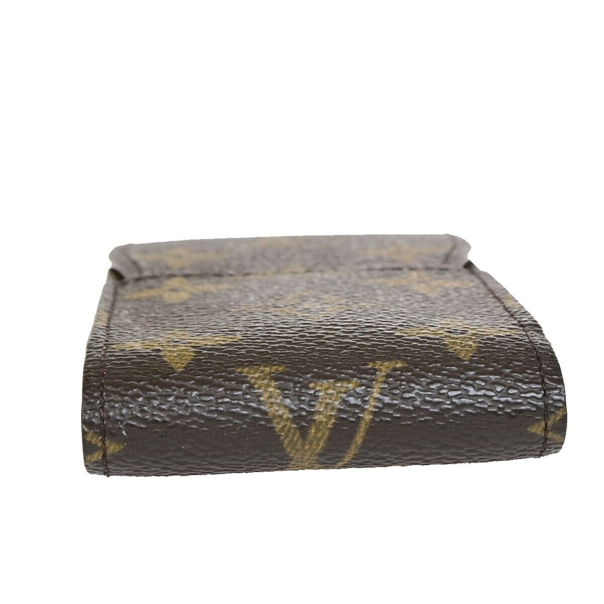 LOUIS VUITTON Etui Cigarette Case Monogram Leather Brown M63024 02KA402