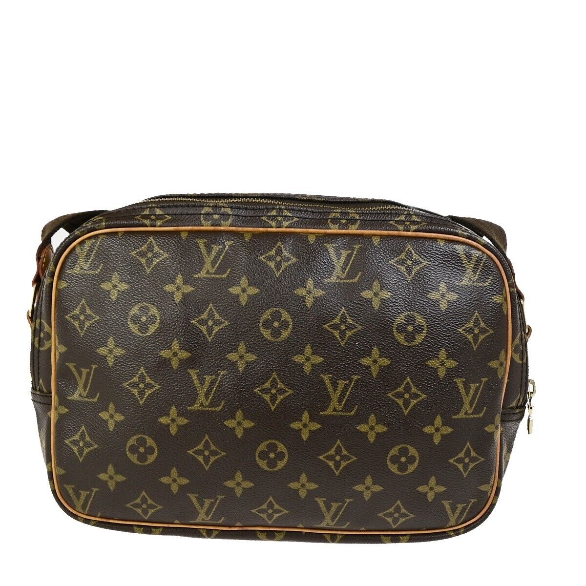 LOUIS VUITTON Reporter PM Crossbody Shoulder Bag Monogram Leather M45254 80ED037