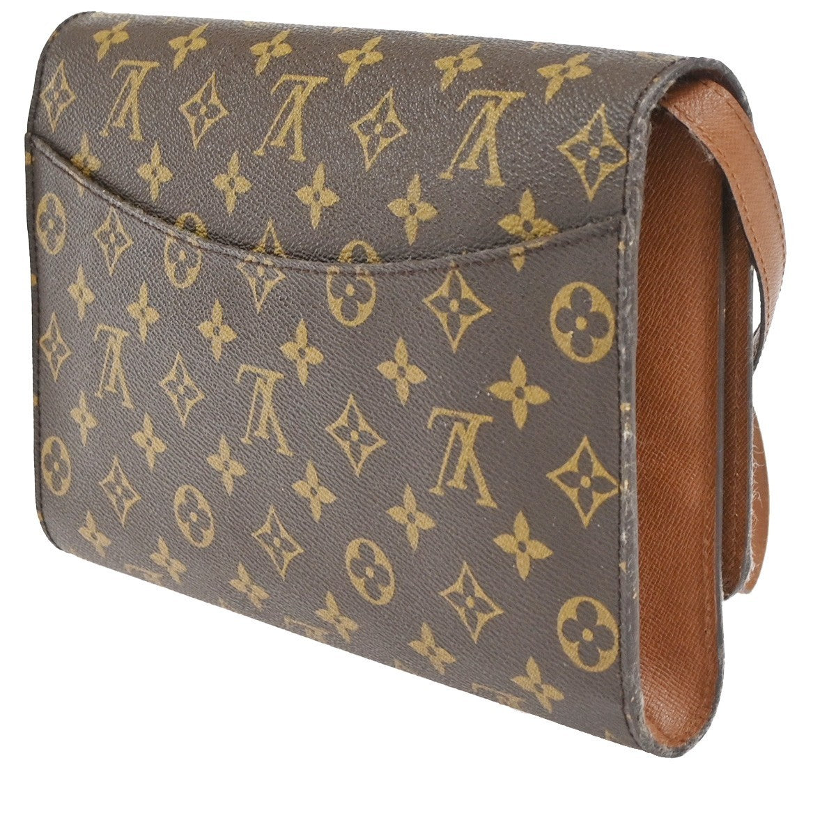LOUIS VUITTON Bordeaux 2Way Shoulder Clutch Bag Monogram Leather M51797 65CB005