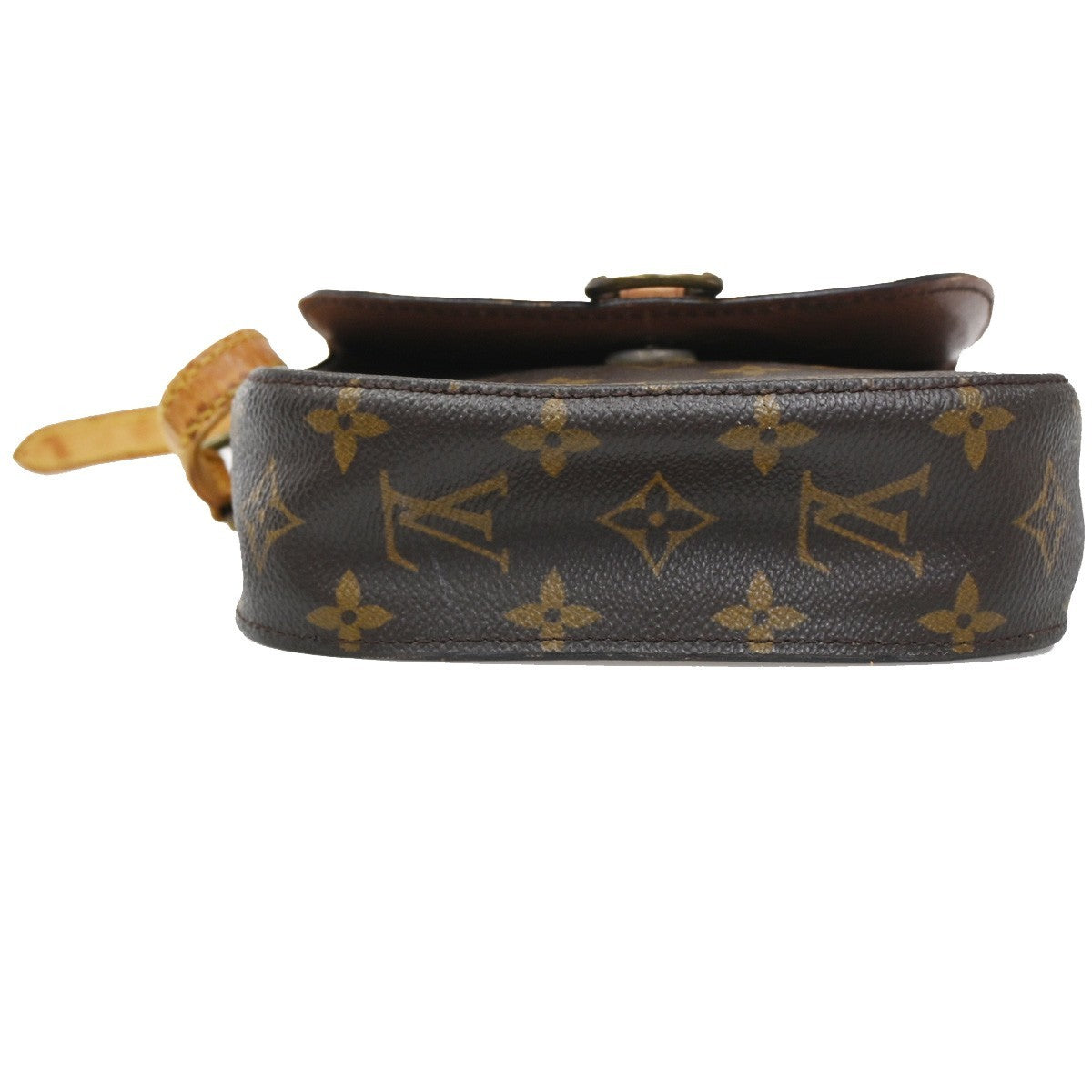 LOUIS VUITTON Mini Saint Cloud Shoulder Bag Monogram Leather BN M51244 61CA554