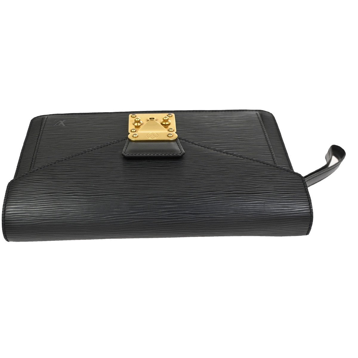 LOUIS VUITTON LV Pochette Serie Dragonne Hand Bag Epi Leather BK M52612 68CA951
