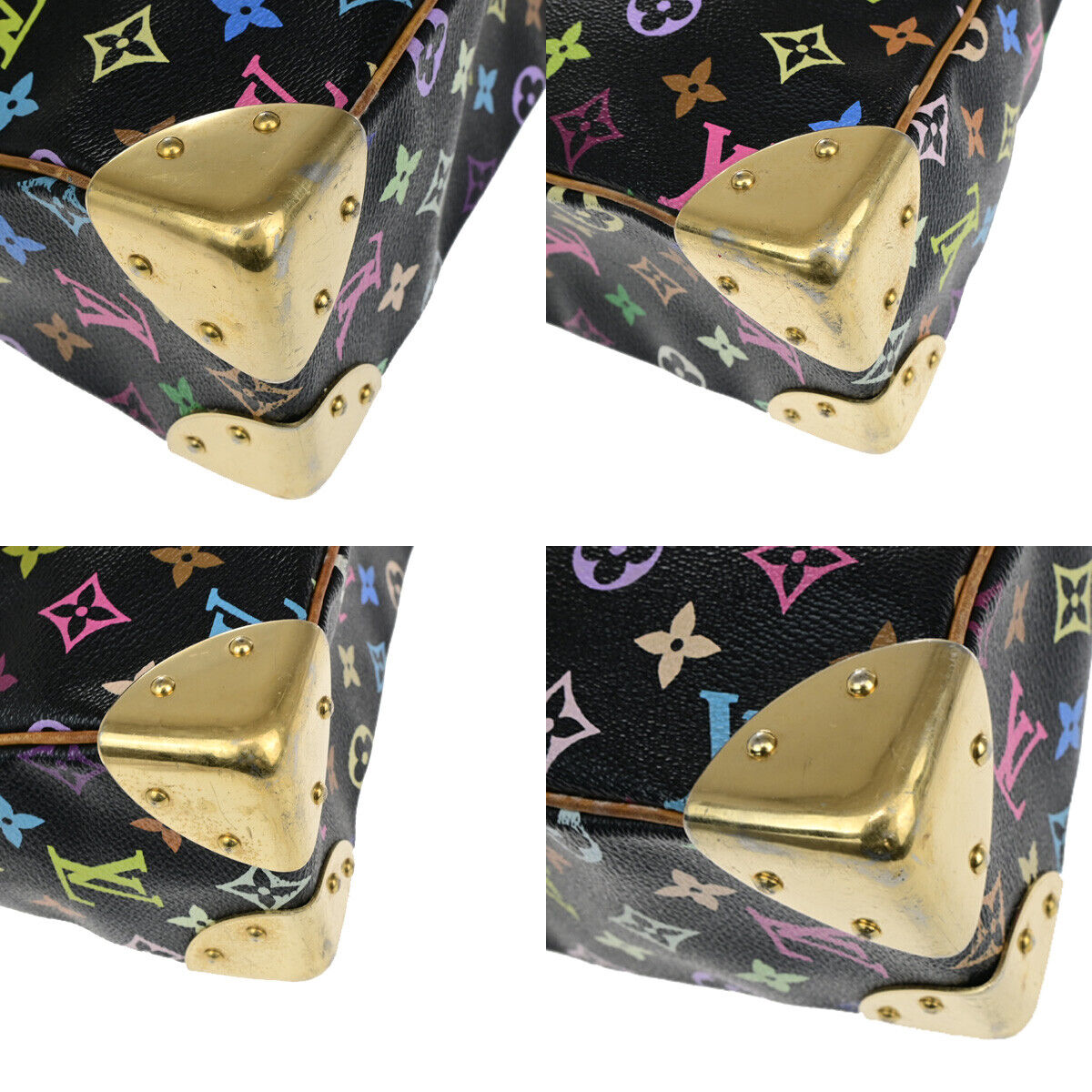 LOUIS VUITTON Boulogne Shoulder Bag Monogram Multi Leather BK M92638 73YG625