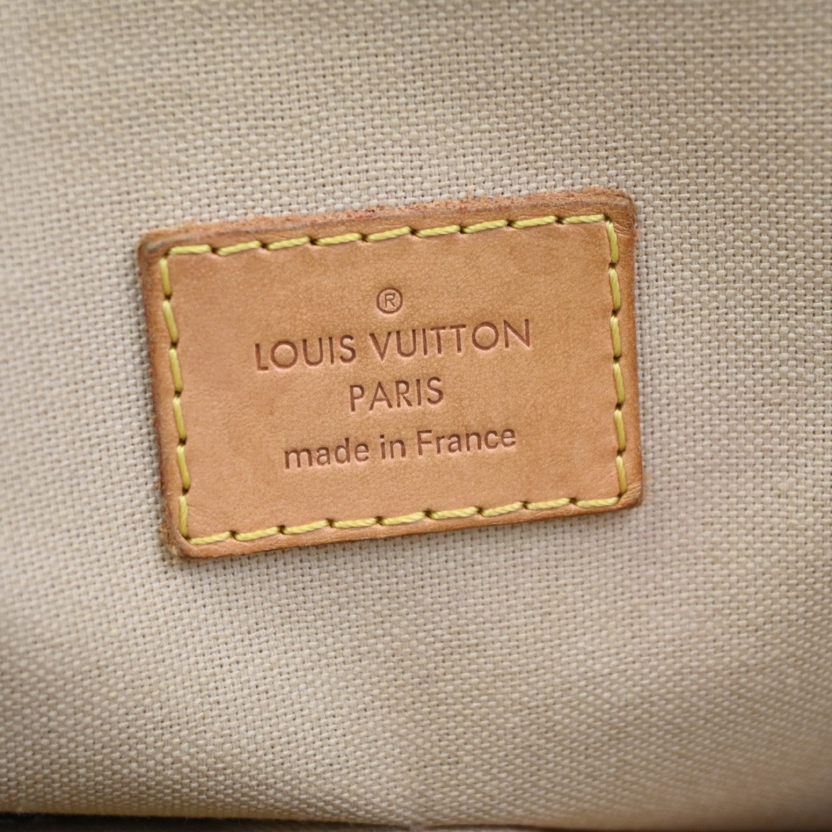 LOUIS VUITTON Siracusa MM Shoulder Bag Damier Azur Leather White N41112 95KB763