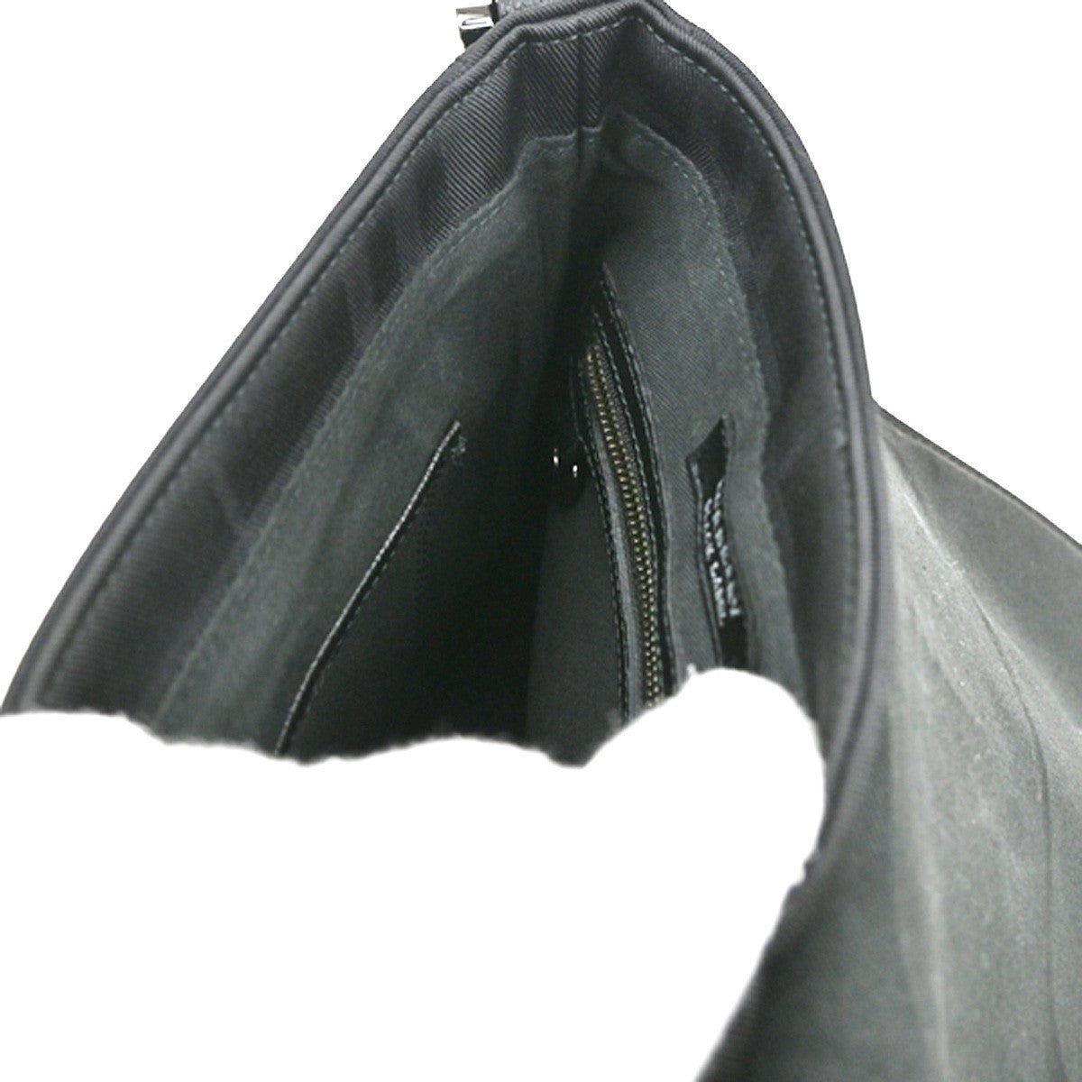 Burberry  Black Label Shoulder Bag Crossbody Check Nylon Leather Black 67CA360