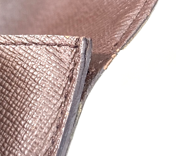 LOUIS VUITTON Porte Monnaie Credit Wallet Damier Ebene Leather BN N61724 02KC719