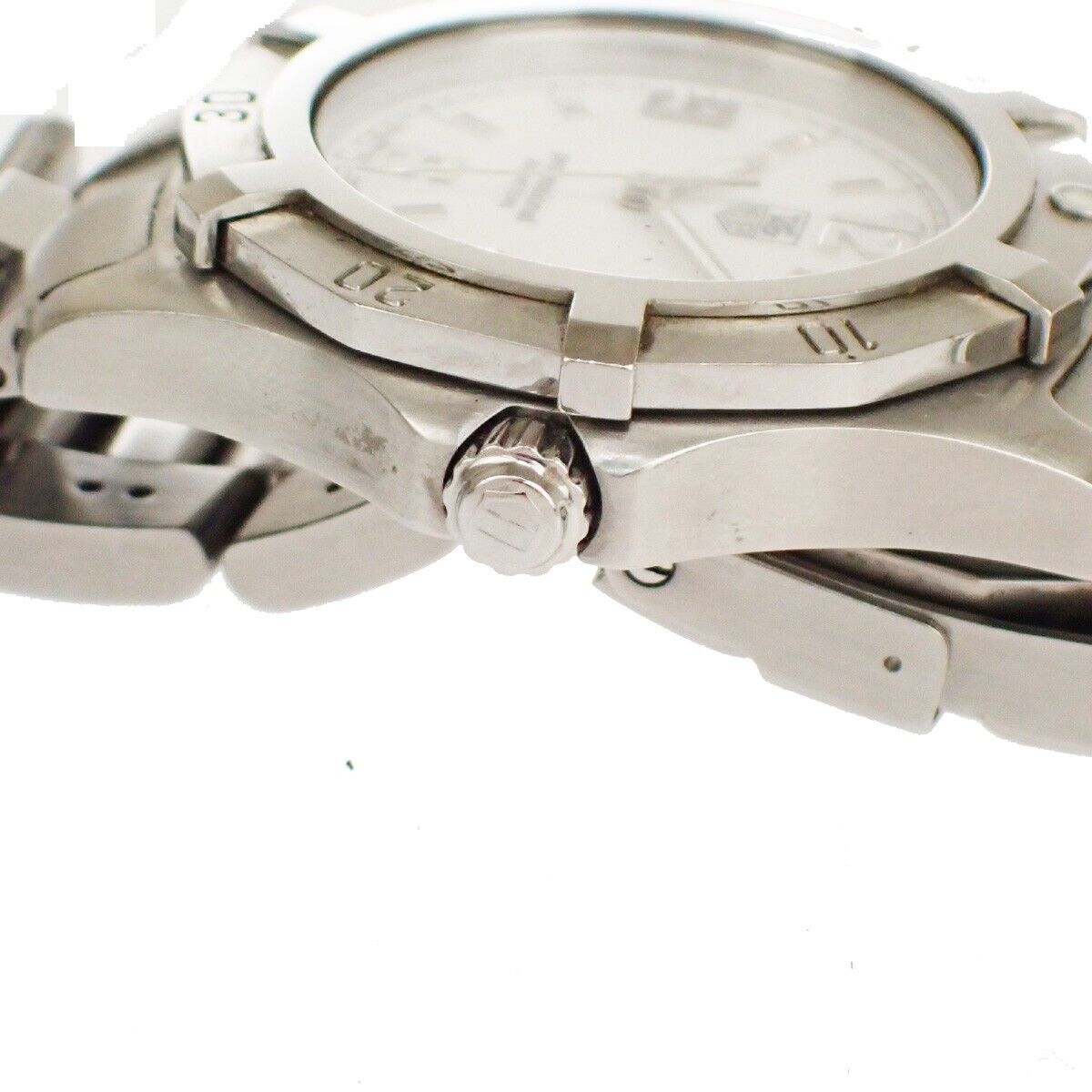 TAG HEUER Logo 2000 Exclusive WN1111 Wristwatch Stainless Steel Silver 80RJ639