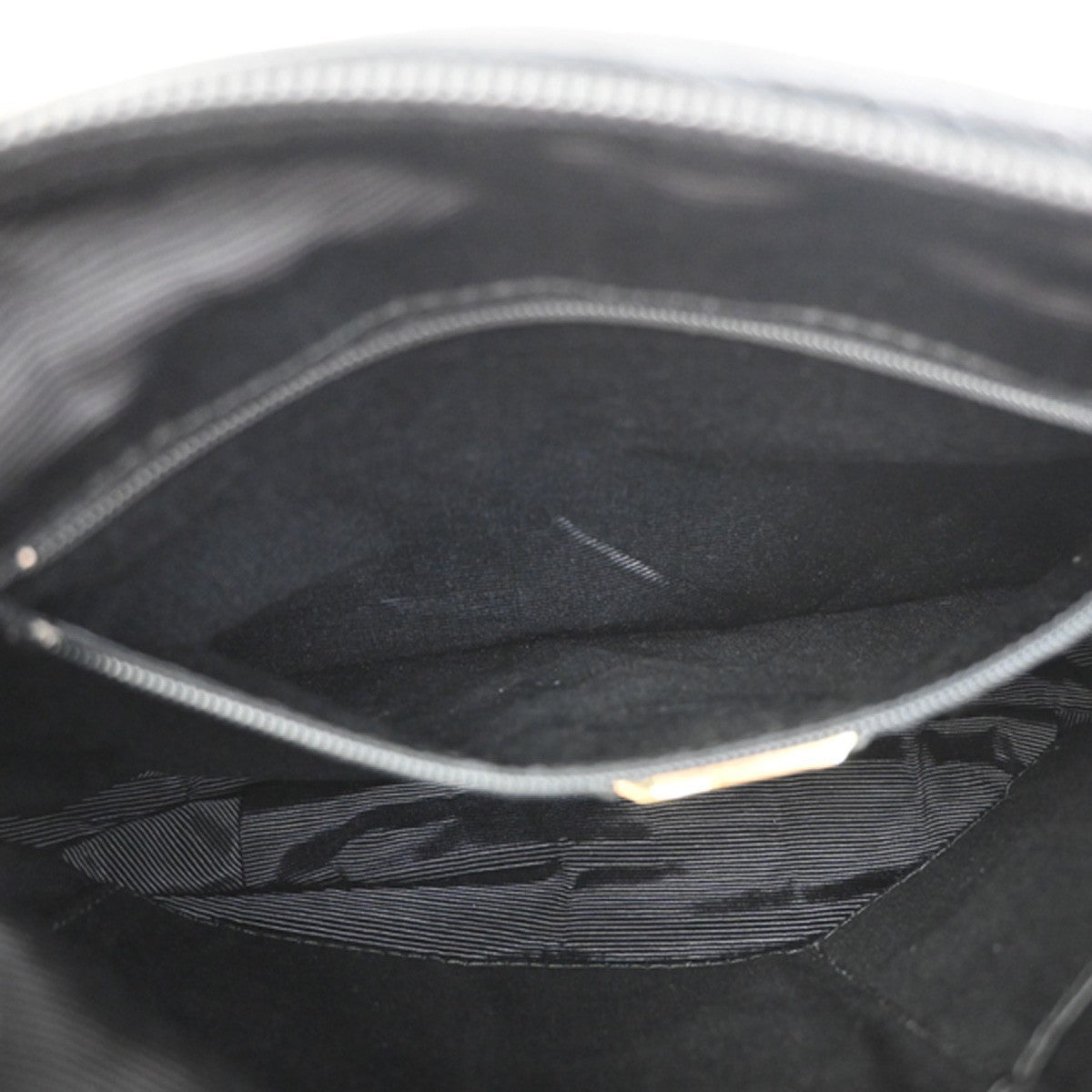 LOEWE LOGO Anagram Shoulder Hand Bag Nappa Leather Canvas Black GHW 60ZA277