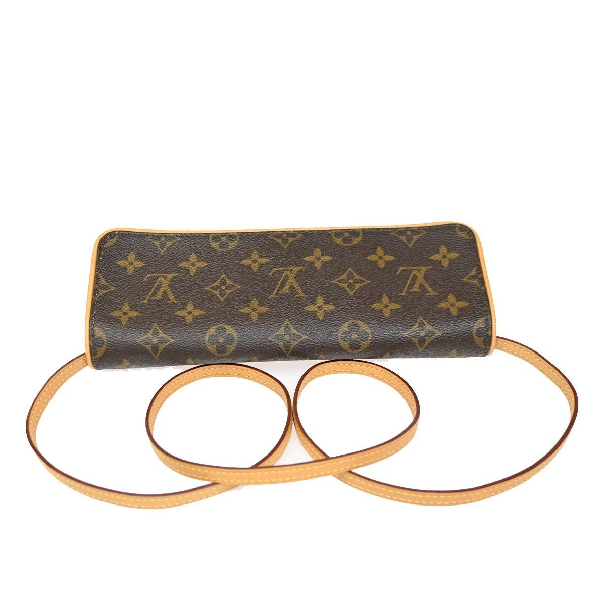 LOUIS VUITTON Pochette Twin GM 2Way Shoulder Bag Monogram Brown M51852 75CA611