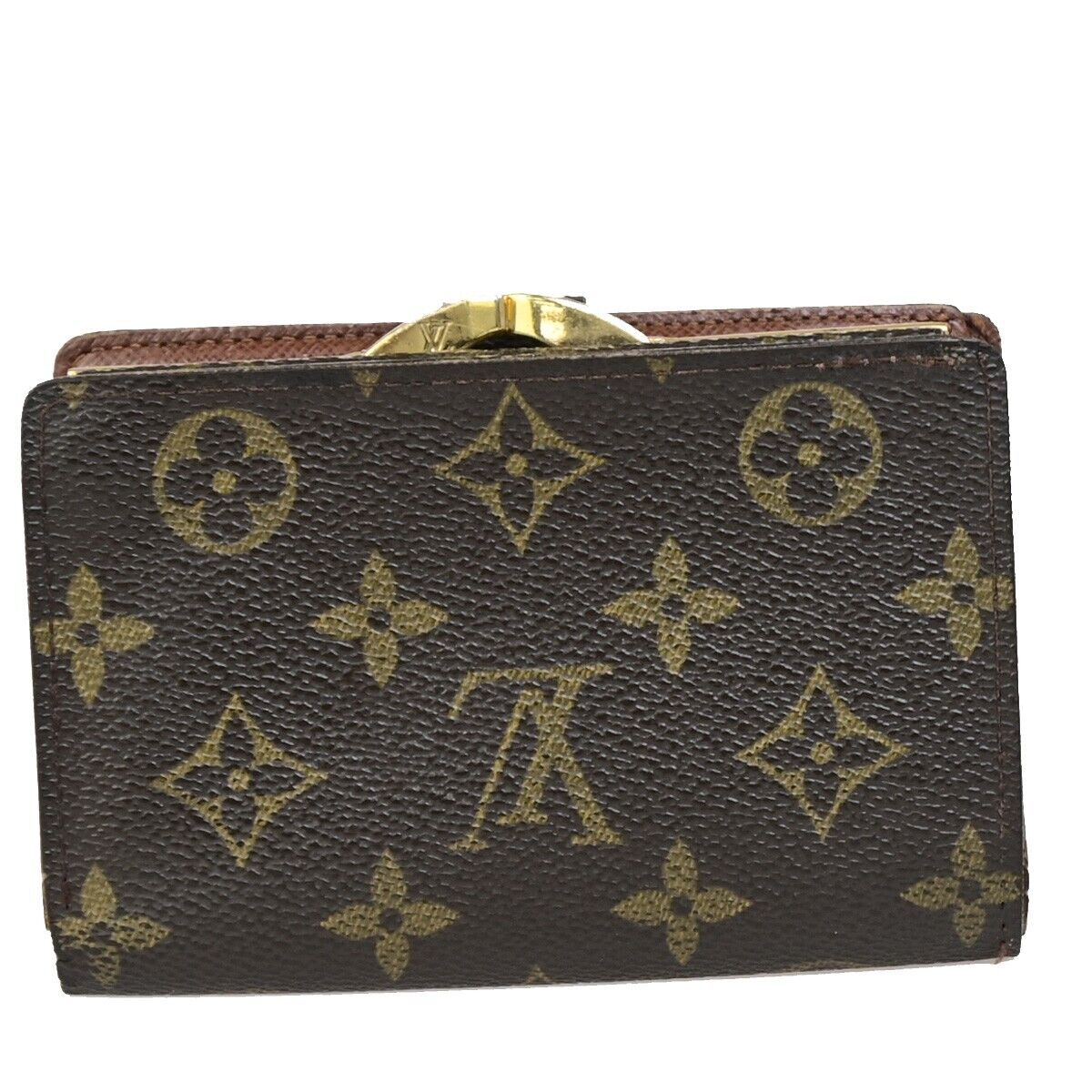 LOUIS VUITTON Portefeuille Viennois Bifold Wallet Monogram Brown M61674 62KA399