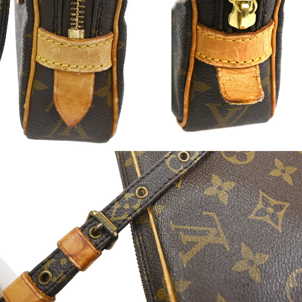 LOUIS VUITTON Marly Bandouliere Shoulder Bag Monogram Leather BN M51828 73CA928