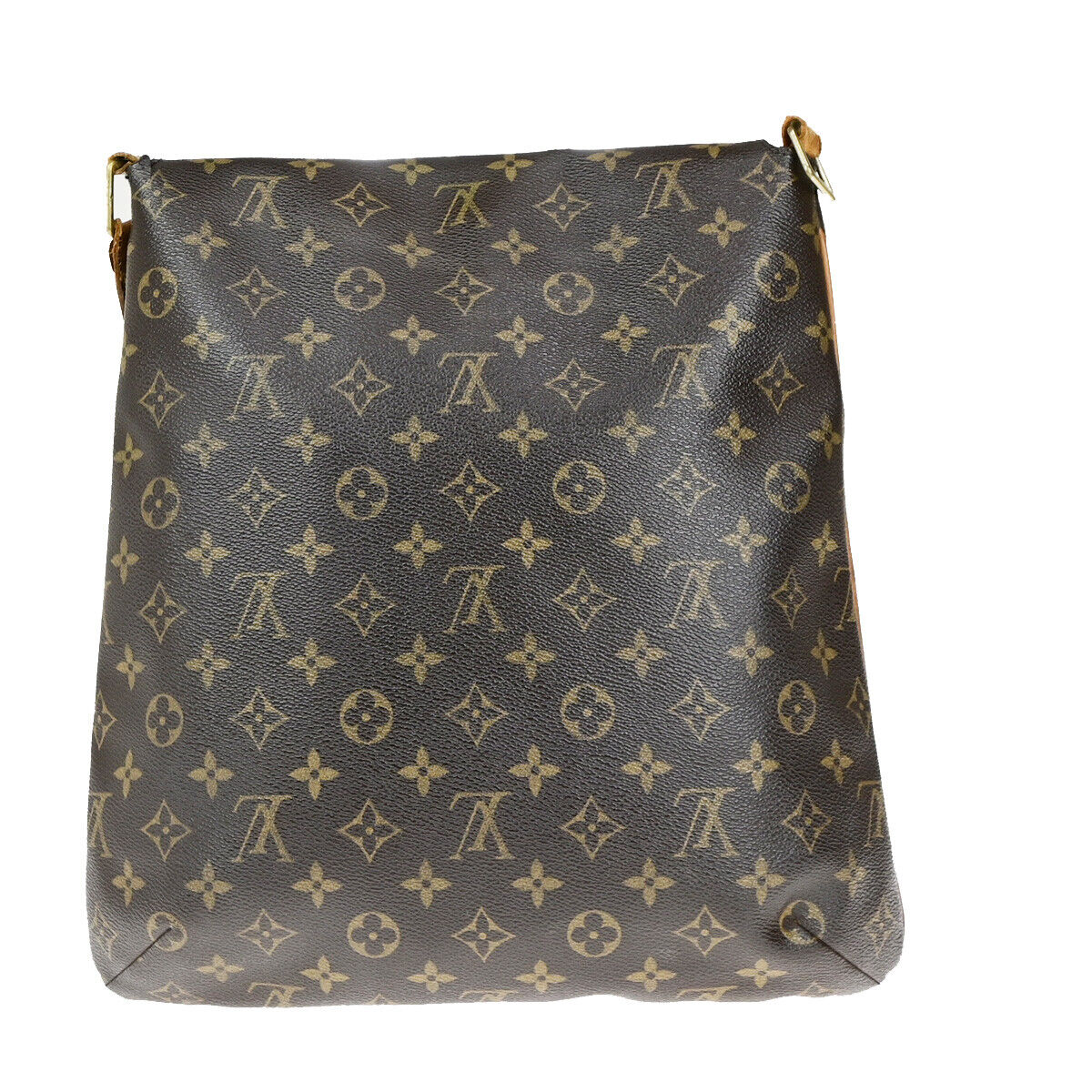 LOUIS VUITTON Musette Shoulder Bag Monogram Leather Brown France M51256 67SJ465