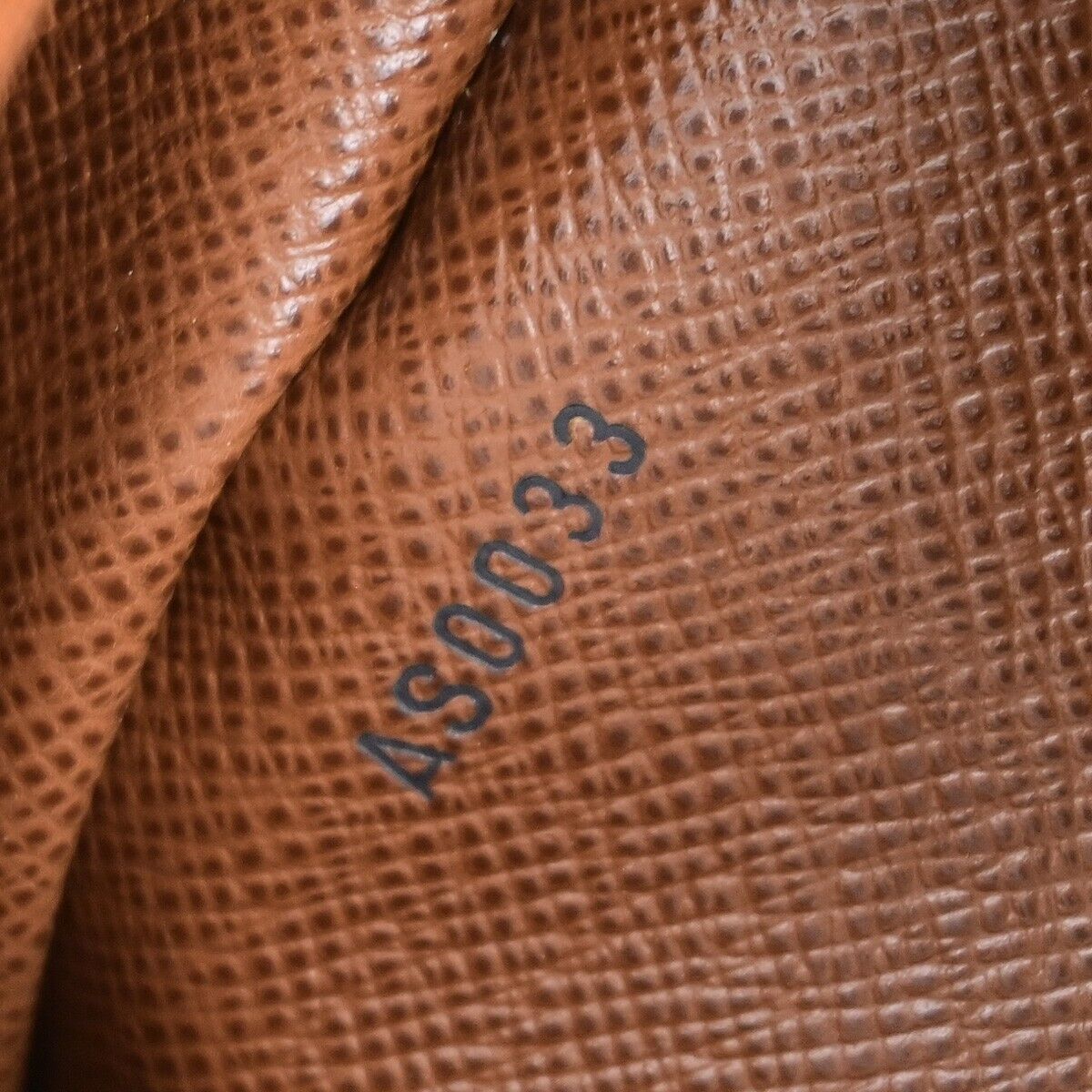 LOUIS VUITTON Boulogne 30 Shoulder Bag Monogram Leather Brown M51265 41EB469