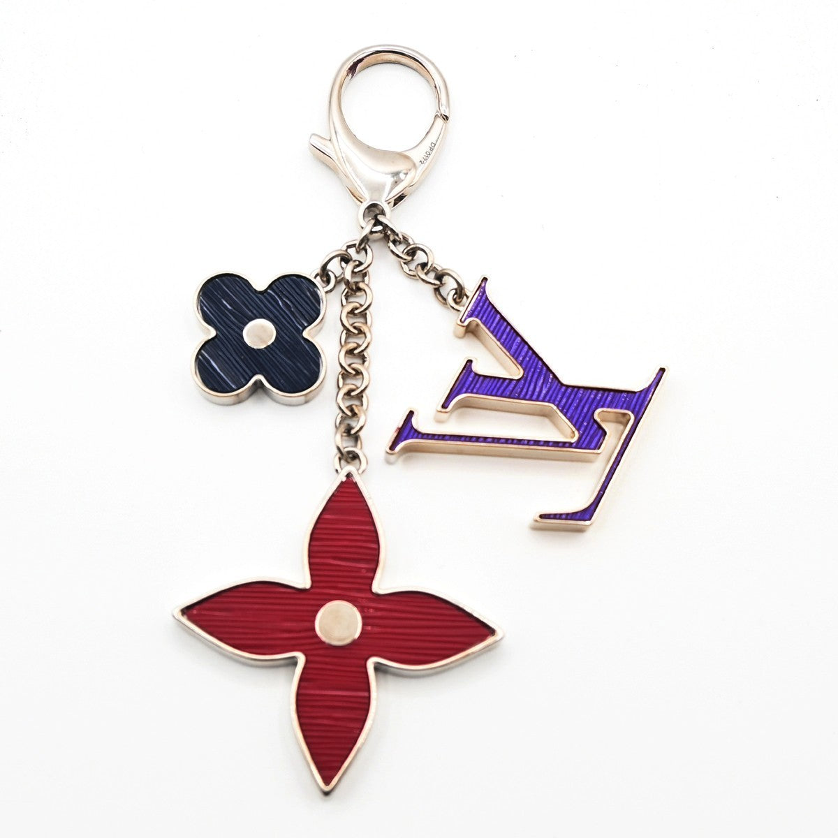 LOUIS VUITTON LV Bijoux Sac Fleur Epi Bag Charm Key Ring BE RD PE M67125 64MA373
