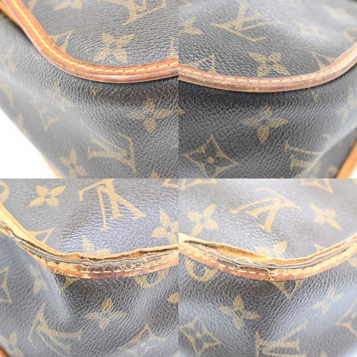 LOUIS VUITTON Messenger Bosphore PM Shoulder Bag Monogram Leather M40106 33MA388
