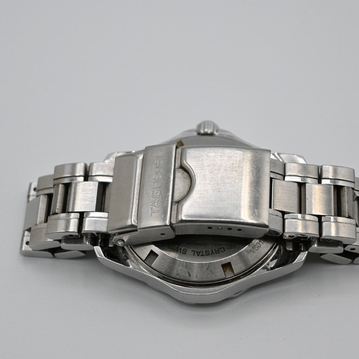 TAG HEUER Aquaracer 300M Watch 39mm WAF2110 Automatic Black Dial Date SS 23LC585