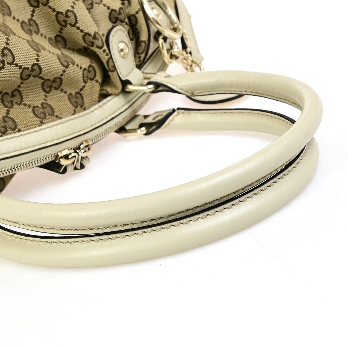 GUCCI Logo GG Pattern Sukey 2Way Shoulder Hand Bag Canvas Leather BN WE 37EC932