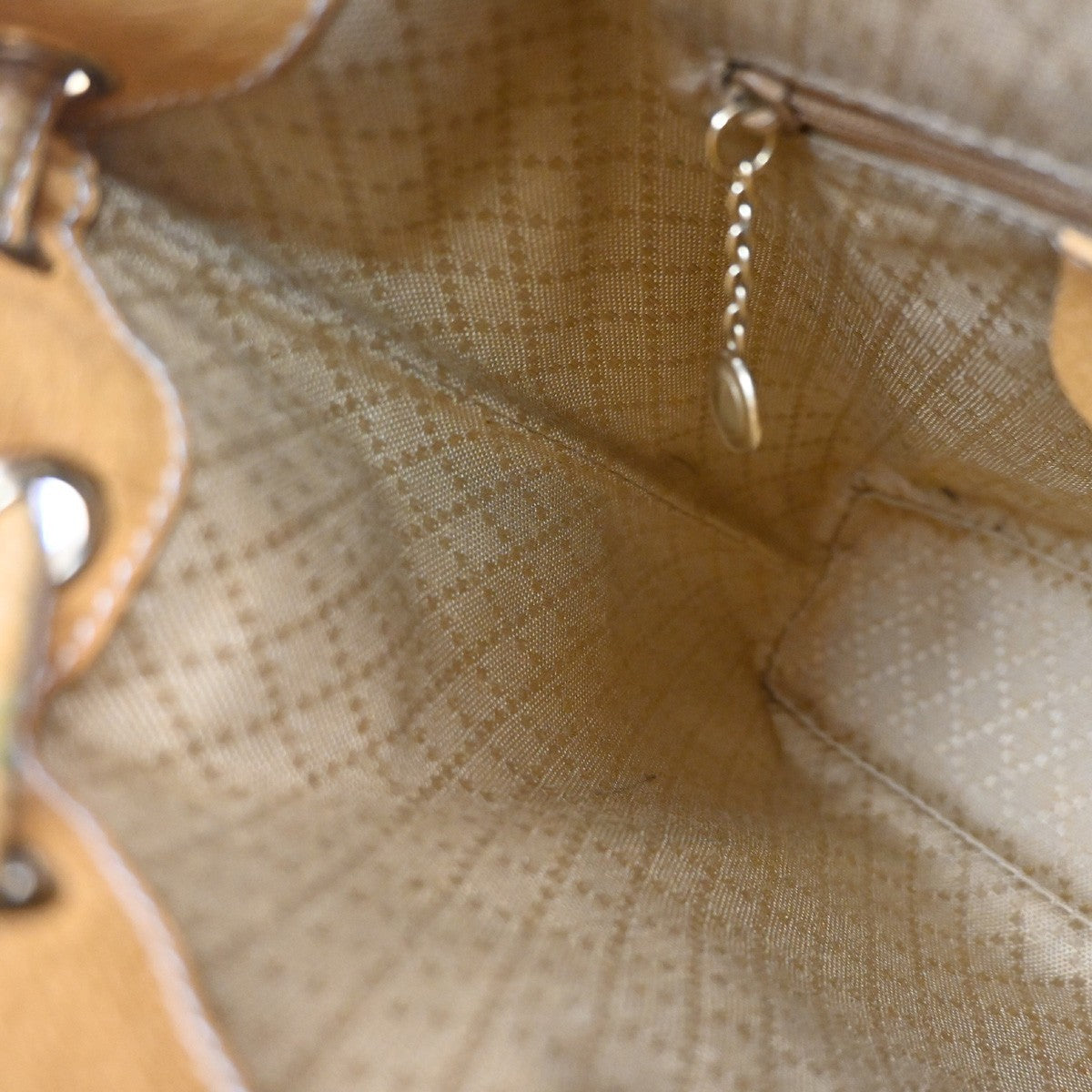 GUCCI Logo Bamboo Drawstring Mini Backpack Bag Leather Yellow GHW Italy 65KP452