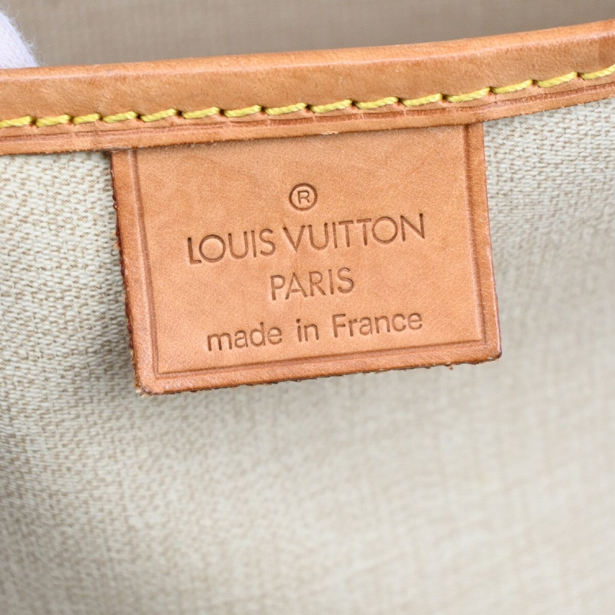 LOUIS VUITTON Excursion Shoes Hand Bag Monogram Leather Brown M41450 31EE236