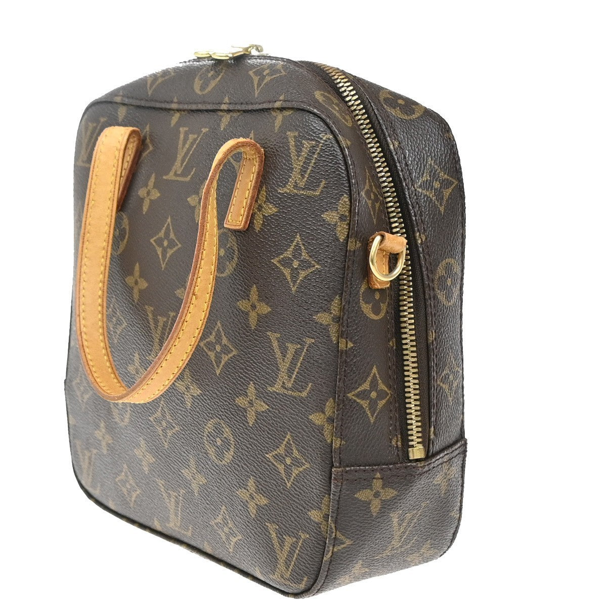 LOUIS VUITTON Spontini 2Way Shoulder Hand Bag Monogram Leather M47500 80KP306