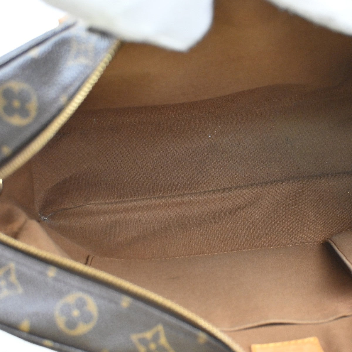 LOUIS VUITTON Sac Bosphore 2Way Hand Bag Monogram Leather Brown M40043 73SA095