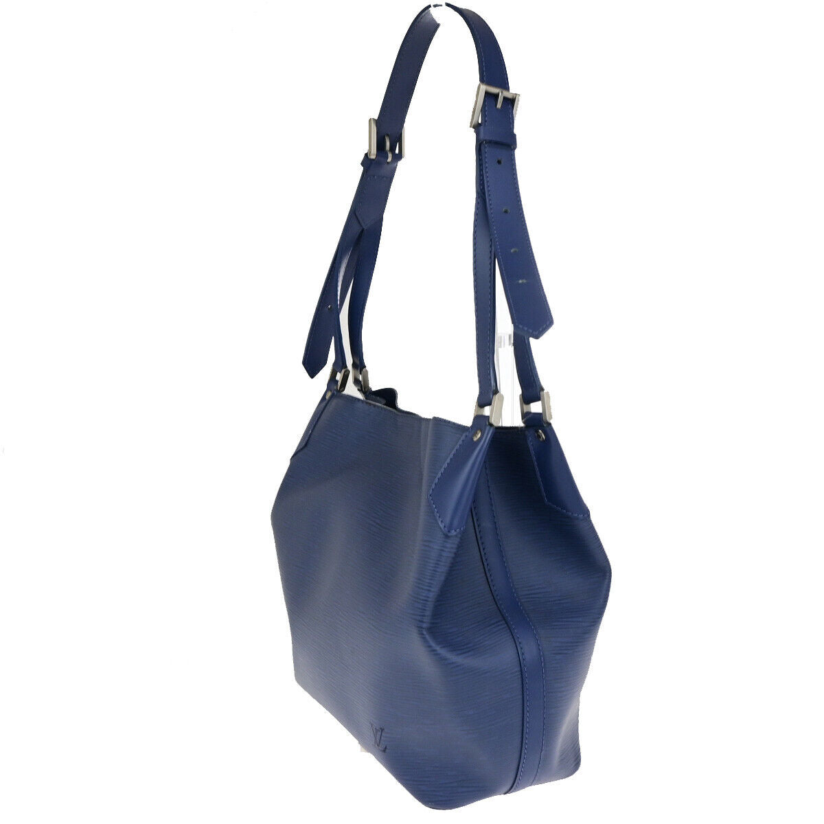 LOUIS VUITTON Mandara MM Shoulder Bag Epi Leather Blue Myrtilles M5889G 83YG598