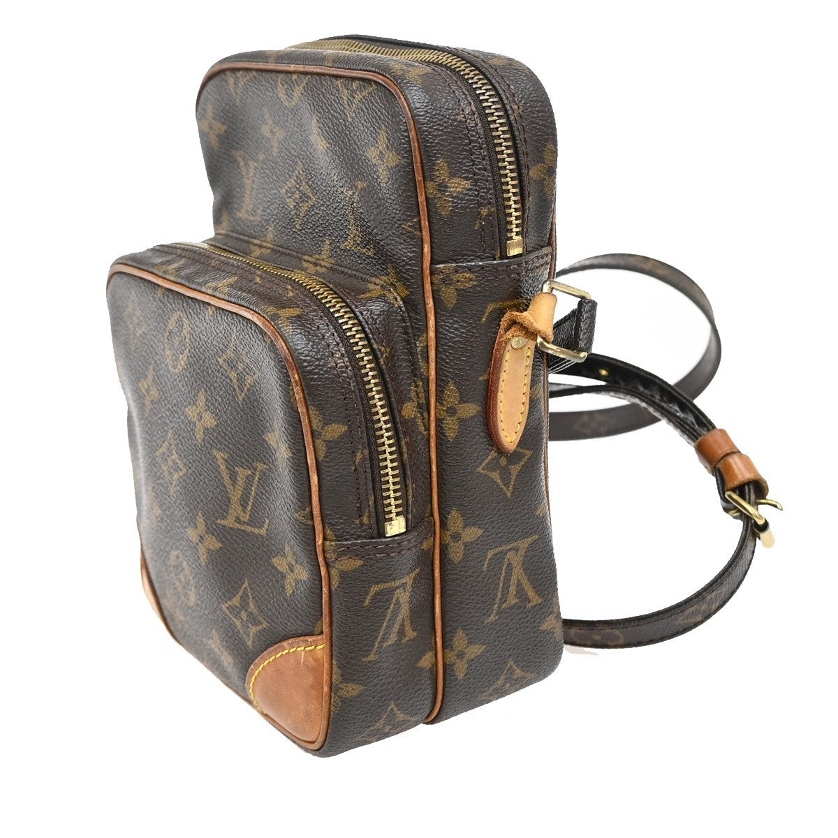 LOUIS VUITTON Amazon Crossbody Shoulder Bag Monogram Leather BN M45236 38KB437