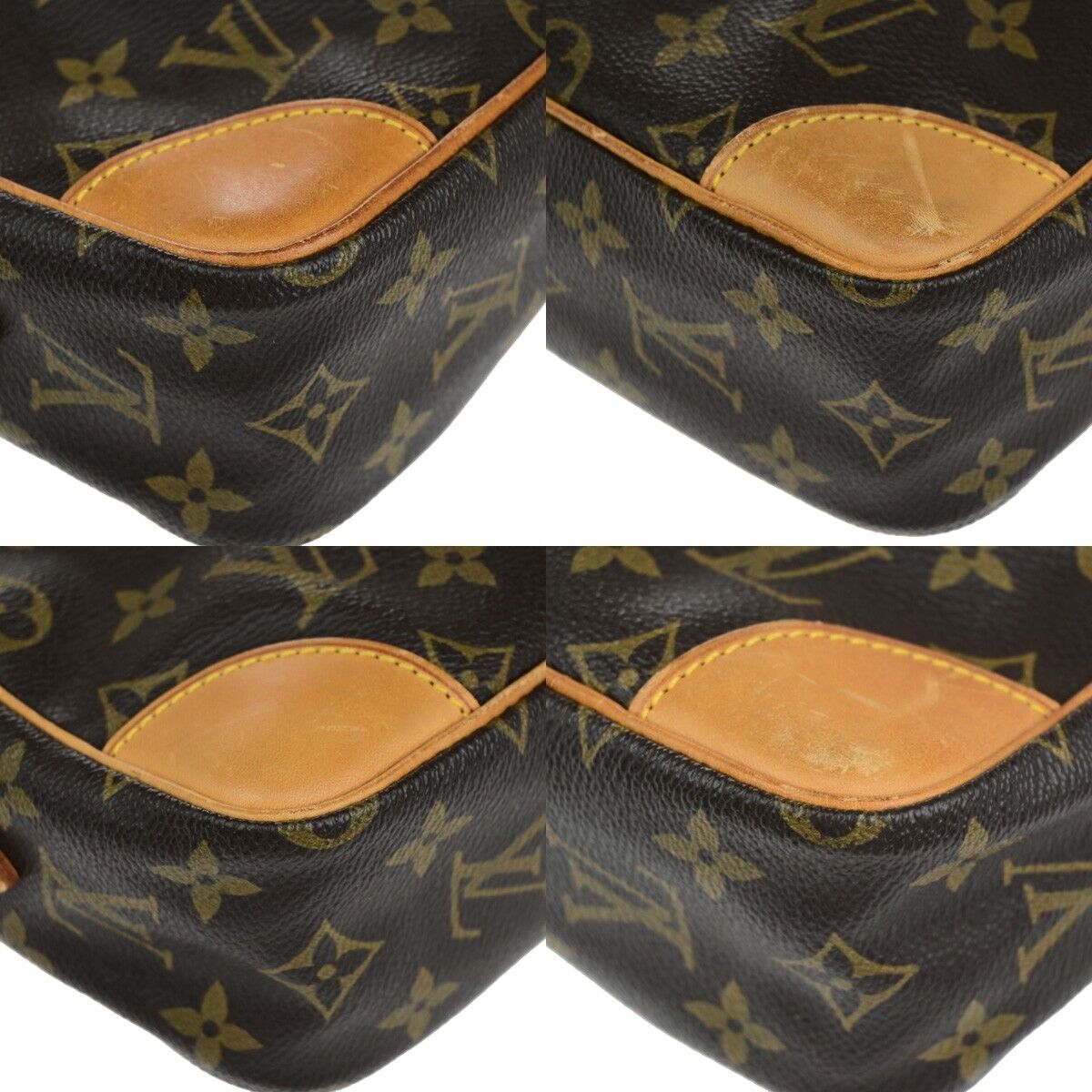 LOUIS VUITTON Trocadero 27 Shoulder Bag Monogram Leather Brown M51274 82EC899