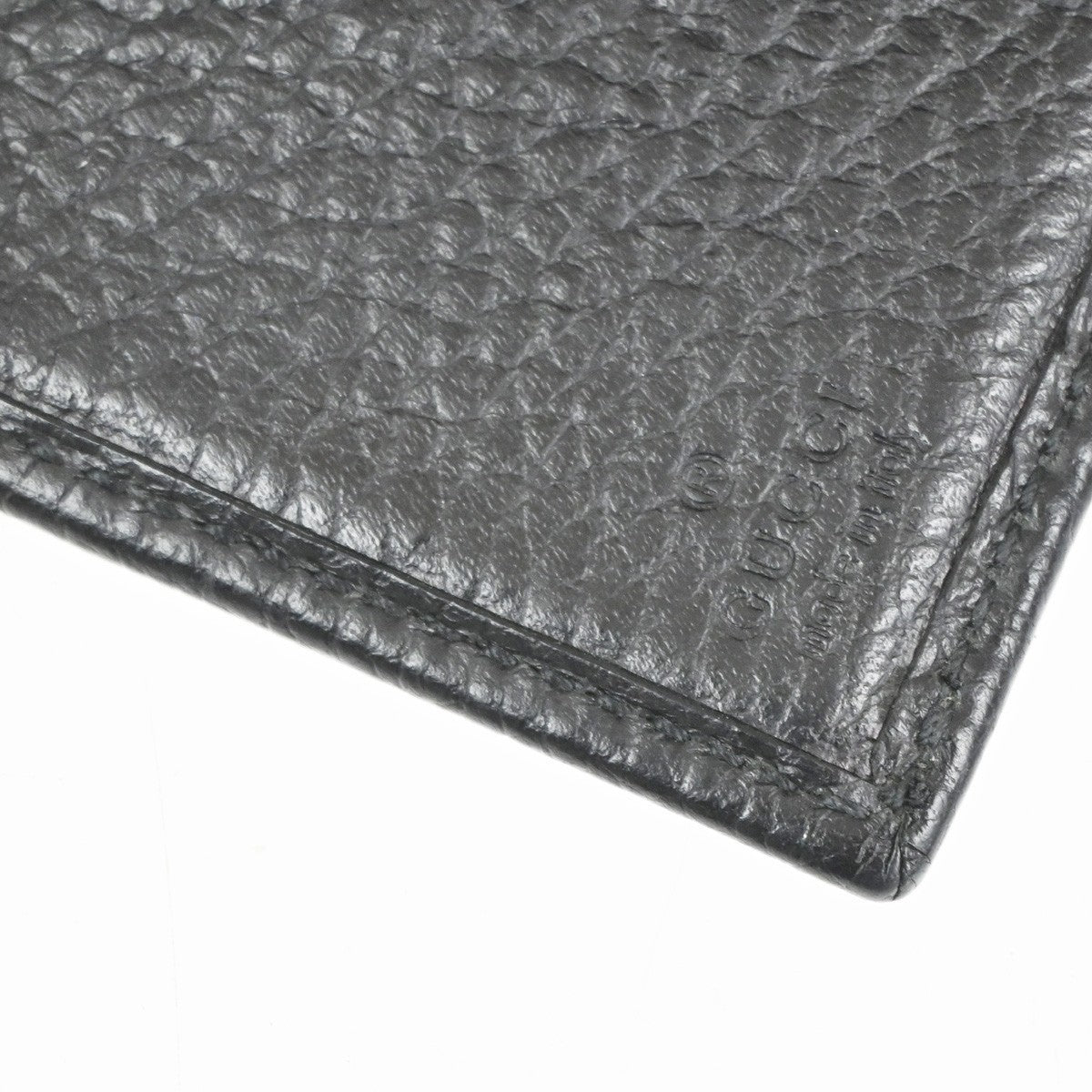 GUCCI GG Logo Marmont Trifold Mini Wallet Leather Black 523277 67MA033